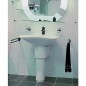 Fixation Fischer pour WC et sanitaire S 8 RD 80 WCR - contenant 2x chevilles+vis bois+capuchons
