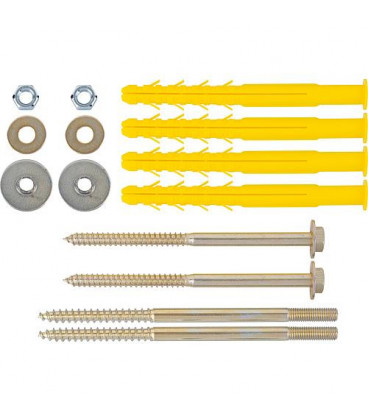 Kit fixation chauffe-eau Placo-platre, diam. 16x240mm