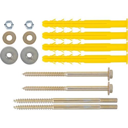 Kit fixation chauffe-eau Placo-platre, diam. 16x240mm