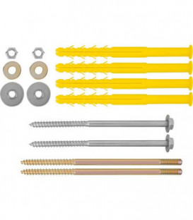 Kit fixation chauffe-eau Placo-platre, diam. 16x200mm