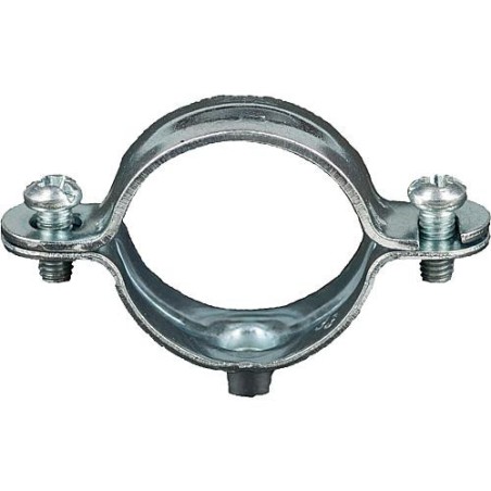Bride d'attache zinguée M6 diam. 48 - 50 mm Paquet 25 pieces