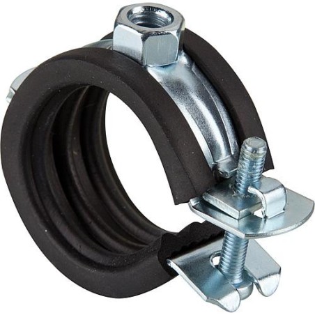 Collier d'attache EUROFIX 3/8" - clip zingué 16-19 mm - M8 diam 18