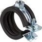 Collier d'attache EUROFIX 3/8" - clip zingué 16-19 mm - M8 diam 18