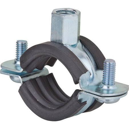 Collier a deux boulons Eurofix 2 1/2" 72-80mm M8+M10