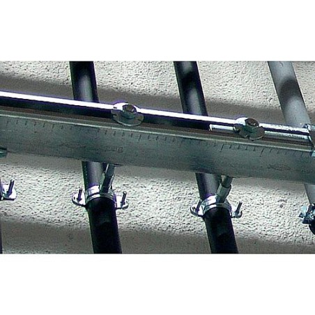 Collier d'attache pour tuyaux FRSN, plage de serrage 80-83 mm Filet de raccord M8/M10