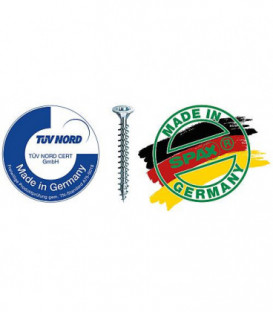 Vis a tete fraisee SPAX® WIROX® filetage plein T - STAR Plus Diam 3,5 x 45 mm, 1000 pcs