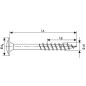 Vis tete plate SPAX® WIROX® filetage partiel T - STAR Plus diam. 8,0 x 340 mm, UE 50 pcs