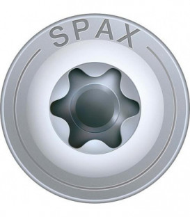 Vis tete plate SPAX® WIROX® filetage partiel T - STAR Plus diam. 8,0 x 160 mm, UE 50 pcs