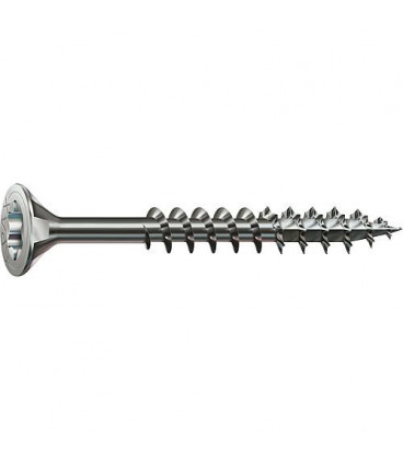 Vis a tete fraisee SPAX® inox A2 filetage partiel T - STAR Plus Diam 6,0 x 80 mm, 100 pcs
