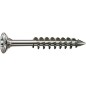 Vis tete bombee SPAX® inox A2 filetage partiel T - STAR Plus Diam 4,5 x 60 mm, 100 pcs