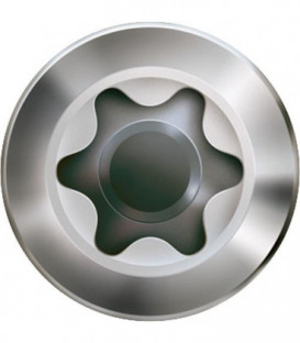 Vis tete bombee SPAX® inox A2 filetage partiel T - STAR Plus Diam 4,5 x 45 mm, 200 pcs