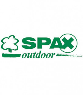 Vis tete bombee SPAX® inox A2 filetage de fixation T-STAR Plus Diam 4,5 x 50 mm, 200 pcs