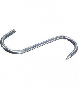 Croc de boucher zingue 4,4x100 Emballage 50 pieces