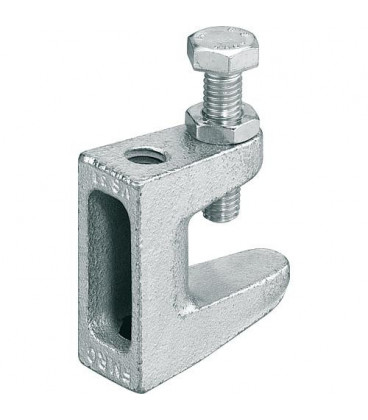Etrier de fixation TKL M8 électrozingué plage de serrage 0-18 mm