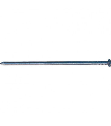 Pointe DIN 1151 rond, blanc, tete conique canelee Dim.: 7,0/210, Emballage 5 kg
