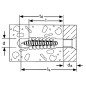 Cheville metallique a expansion Fischer FMD Type FMD 8x38 emballage 100 pcs