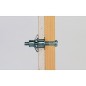 Chevilles metallique pour fixation en creux HM 5 x 37 S emballage 50 pieces