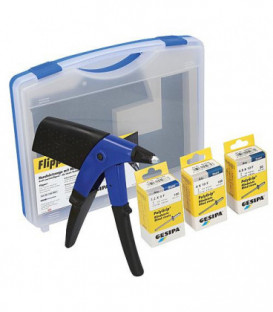 Box flipper Gesipa avec rivets aveugles