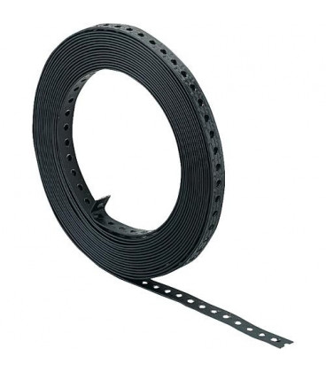 Bande perforee plastifie Largeur 27 mm / Rolle a 10 m