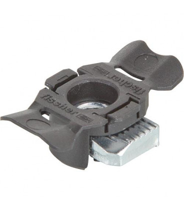 ECrou coulissant FSM Clix P6 M6, pour systeme FLS