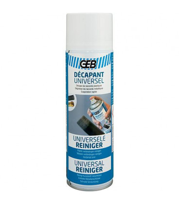 Nettoyant universel pour raccord en plastique et metallique 400ml