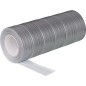 Ruban adhésif en textile PE argent - 50 mm x 50 m sachet de 6 rouleaux