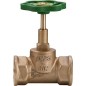 Soupape a passage direct, raccord manchon Broche montante 1105,3/4"