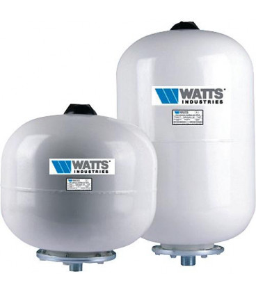WATTS:Vase d expansion sanitaire Capac.5 L-Diam.160mm-Hauteur270mm Pregonflage a 3 bar. Raccord M3/4"