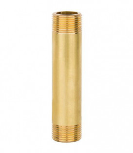 Manchette d attente laiton DN25 (1")x130mm, pour compteur d'eau DN20