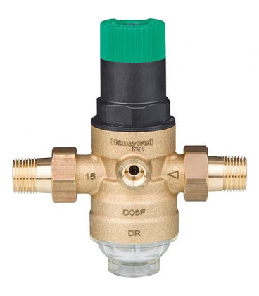 réducteur de pression Braukmann D 06 F 11/4" A avec douille pas de vis avec échelle de réglage