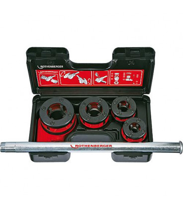 Cage a filiere a cliquet Super Cut-Set R 1/2" - 1 1/4" mallette incluse