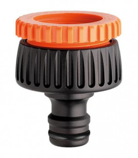 Raccord robinet combinee fem. DN20 (3/4") + DN25 (1")