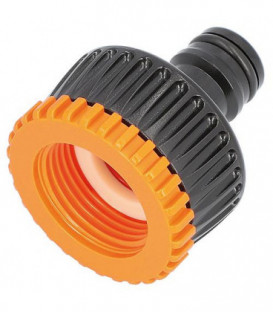 Raccord robinet combinee fem. DN20 (3/4") + DN25 (1")