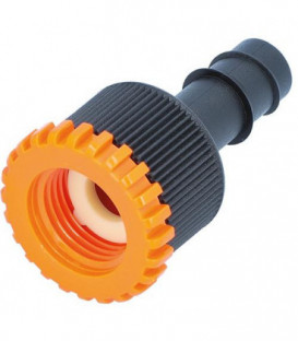 Element robinet fem. DN15(1/2") +DN20(3/4") pour tube de pose DN15(1/2")