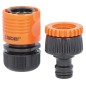 Kit raccordement tuyau dont tete robinet et raccord rapide 1/2"