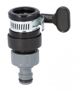 Raccordement universel pour robinet sans filetage, avec diam. ext. 14-17mm