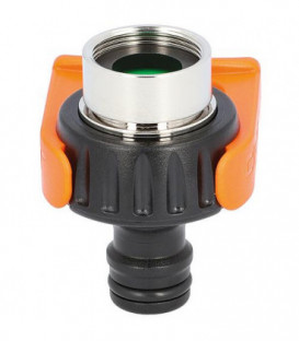 Adpatateur pour robinet d'eau fem. mousseur inclus