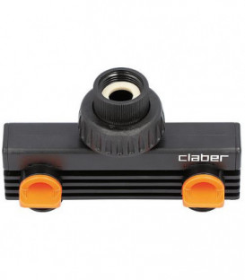 Vanne repartiteur 2-voies fem. DN20 (3/4"), quantite d'eau reglable