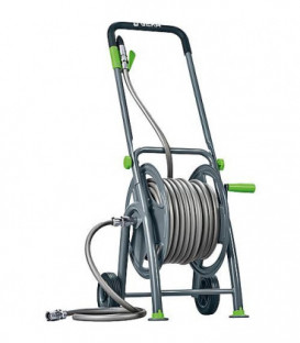 Geka plus devidoir "P25SST" 25m-tuyau 1/2" et systeme enfichable