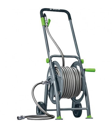 Geka plus devidoir "P25SST" 25m-tuyau 1/2" et systeme enfichable