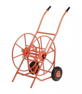Chariot de tuyau en acier laque epoxy polyester