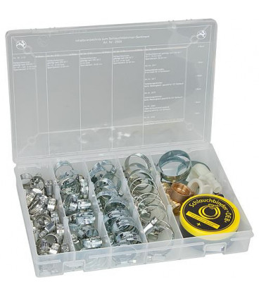 Assortiment de collier de serrage 70 pieces