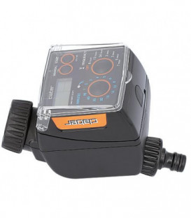 Programmateur d'arrosage Tempo Plus, monocircuit, DN20(3/4"), 14 programmes, avec entree capteur