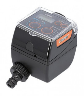 Programmateur d'arrosage Tempo Plus, monocircuit, DN20(3/4"), 14 programmes, avec entree capteur