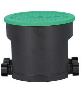 Compartiment de commande HYDRO-4 avec 4 electrovannes, alimentat. sur batterie 1,5V, 0,2-12 bar