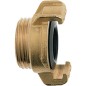 Geka plus piece filetee pour eau potable 11/4", filetage male, laiton