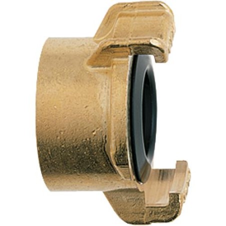 Geka plus piece filetee pour eau potable 11/4", filetage femelle, laiton