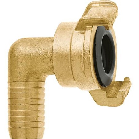 GEKA plus section de tube coude "2000" 90°, 3/4"-19mm, MS, pivotant