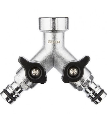 Dérivation en Y Laiton nickelé *BG* filetage fem DN20 (3/4")
