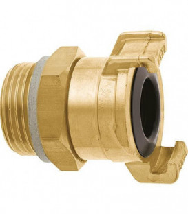 GEKA plus douille filetee "2000" male G1", MS, pivotant